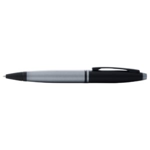 Cross Calais Matte Gray and Black Lacquer Ball Pen