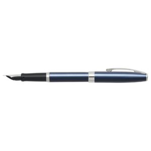 Sheaffer Sagaris Metalic Blue Chrome Trim Fountain Pen