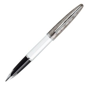 Waterman Carene CTP White Silver Trim Fountain Pen