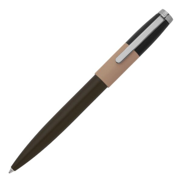 Cerruti 1881 Brick Beige Khaki Black Ball pen