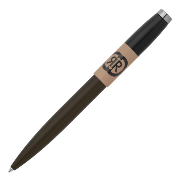 Cerruti 1881 Brick Beige Khaki Black Ball pen