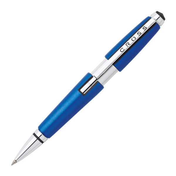 Cross Edge Nitro Blue/Chrome Rollerball Pen