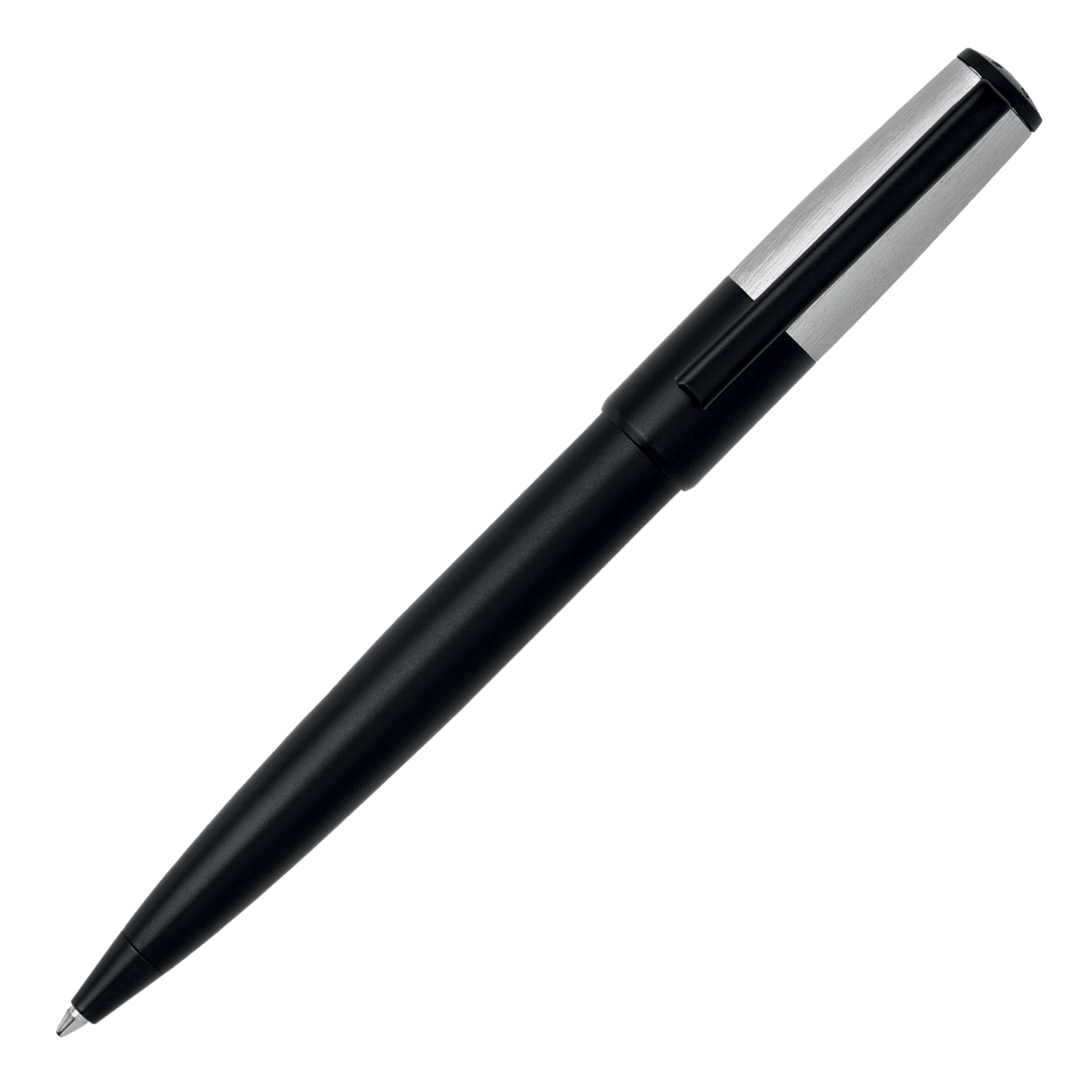 Hugo Boss Gear Minimal Black & Chrome Ball Pen