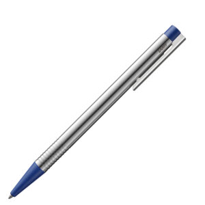 Lamy Logo Silver Trim & Blue Ball Pen