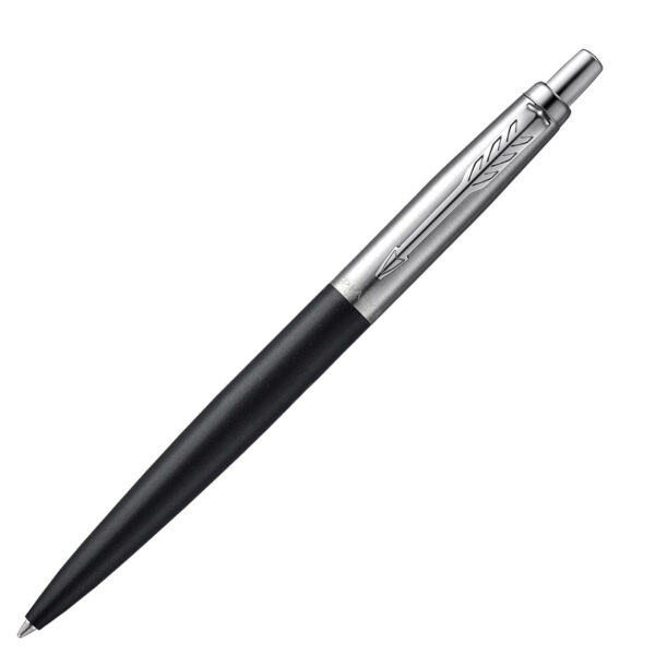 Parker Jotter XL Matte Black Chrome Trim Ball Pen