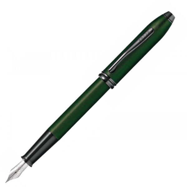 Cross Townsend Green PVD Micro-knurl Fountain Pen