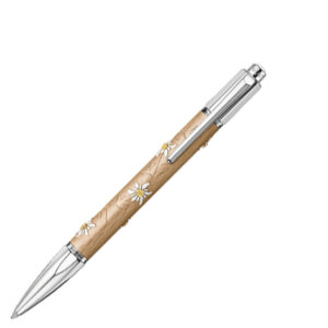 Caran D'Ache LE Varius Edelweiss Rhodium Trim Ball Pen