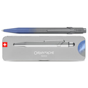 Caran D'Ache 849 Claim Your Style Stormy Blue Ball Pen