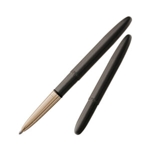 Fisher Bullet Matte Black Ball Pen with Gold Grib