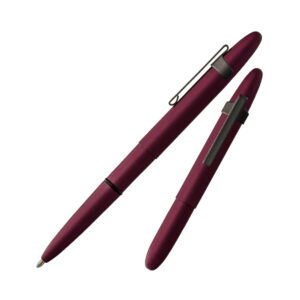 Fisher Bullet Black Cherry Cerakote w/ Clip Ball Pen