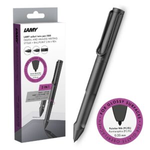 Lamy Safari All Black 2in1 for Glossy EMR Digital Pen